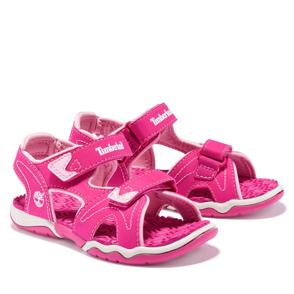 Timberland Kids Sandals Adventure Seeker 2-Strap - Pink - India CN8705364